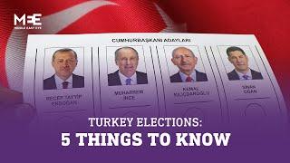 Five things to know about Turkey's elections