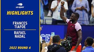 Frances Tiafoe vs. Rafael Nadal Highlights | 2022 US Open Round 4