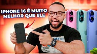 iPhone 16 é MUITO MELHOR que o iPhone 15 e eu vou te provar!