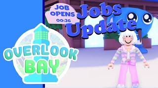 How to do ALL Overlook Bay Jobs including Manager - New Update! - Roblox