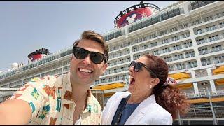 Disney Cruise Line Vlog | Day 1 | Disney Dream Greek Isles | Embarkation | June 2023 | Adam Hattan