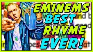 Eminem's Best Rhyme Scheme Ever! | How To Rap Like Eminem