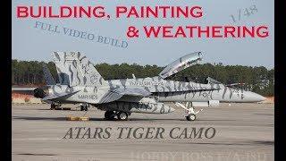 Building, Painting & Weathering F/A-18 Hornet ATARS 1/48 Full Video Build