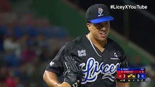 LA HISTÓRICA ACTUACIÓN DE ANDREW PEREZ AL SACAR LOS 3 OUTS CON LAS BASES LLENAS ANTE EL ESCOGIDO!