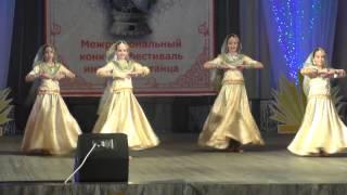 Kathak.  Elena Belova dance school. Kids group.