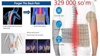 SPINAL AIRTRACTION BELT.  BEL OG'RIG’I HAQIDA UNUTING! OG'RIQ VA NOQULAYLIKLAR ENDI YO'Q.