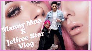 JEFFREE STAR COSMETICS x MANNY MUA COLLAB VLOG