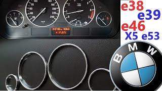 Простой тюнинг приборки BMW e39,e38,e53,e46