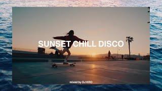 SUNSET DISCO Mixed by DJ KRO  #Chill #DISCO #HOUSE  #Summer  #videomix