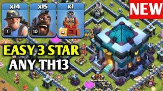 TH13 hog,miner attack strategy/Th13 hybrid attack