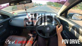 2011 MARUTI SWIFT | VDI | (1248cc 74bhp) | POV Test Drive #33 | GoPro | RevLimits |