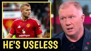 Paul Scholes SLAMS one Man United summer signing De Ligt after dismal defeat against Spurs