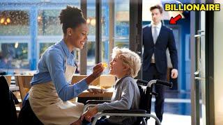 Billionaire Dad Watches Waitress Feed His Disabled Son – And Changes Her Life Forever!