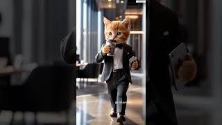 Handsome Cat #viralshorts #viral #viraldance #funtainment #reels #catdance #pushpa #ytshorts