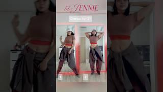 JENNIE - Like JENNIE Chorus 1 or Chorus 2? #dancechallenge #dancecover