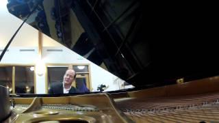 Dr Bryan Stanley plays Mozart's Sonata in C K. 330 (mov. I-II) go to 16 sec.