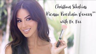 Christina Sikalias Veneers with Dr. Dee