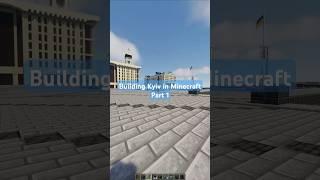 Building Kyiv in Minecraft part 1