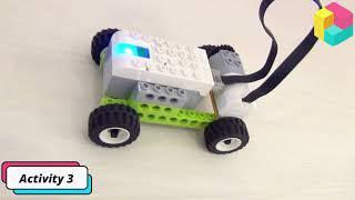 Racing Car - Building Instructions LEGO WeDo 2.0