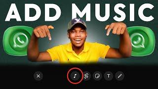 How to add Music to WhatsApp Status
