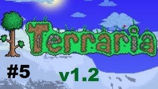 Terraria v1.2 #5 Поиск семян Луноцвета (Moonglow) и Семена травы джунглей (Jungle Grass Seeds)