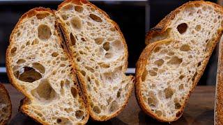 The Rise Sourdough Method: Open Crumb, High Hydration Sourdough
