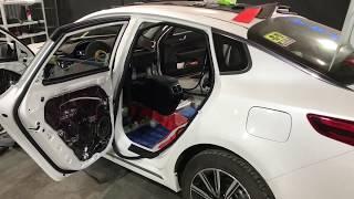 KIA Optima заводская шумоизоляция к большому сожалению, оставляет желать лучшего, решил добавить шви