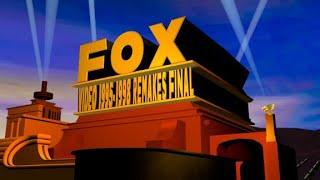 Fox Video logo (1995-1998) Remakes (Final Version)