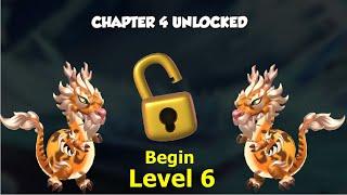 Begin Chapter Four | Level 6 start Tyrant Grid Event-Dragon Mania legends |  Laohu Dungeon Week