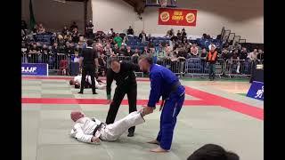 Edward Anthony vs Rodrigo Boroski Pelanda middleweight finals- ibjjf Dublin 2018