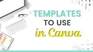 Canva Templates You Should be Using | Kate Danielle | Coffee and Canva