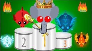 Mope.io Top 5 Players! - Ft. La Flame, Golden Light, and more!