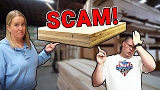 Don't Get SCAMMED: Plywood Prices EXPOSED! + Plywood Quality Comparison