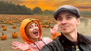 We Went Pumpkin Picking & Making Cursed Food