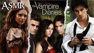 ASMR  The Vampire Diaries (Crónicas vampíricas)  historia y curiosidades susurros para dormir 