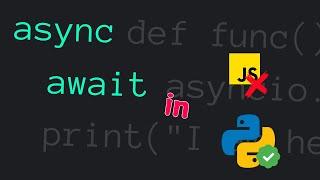 asyncio in Python - Async/Await