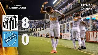 Santos 8 x 0 Bolivar (Neymar's show) ● 2012 Libertadores Extended Highlights & Goals HD