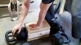 GYMSMITHY Kettlebell Strongman Log Prototype!!