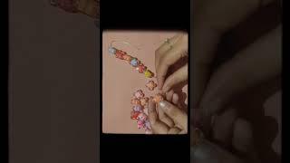 Making Sparkling Bead Bracelets (ASMR)