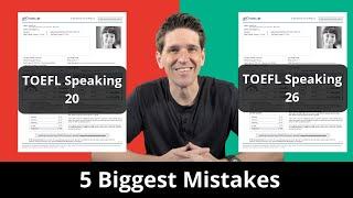 TOEFL Speaking: 5 Mistakes You Must Avoid