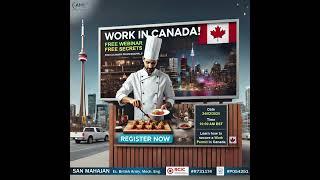 Work in Canada in 2025 - Free WEBINAR by AMK Global Group