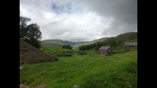 Lake Districk walk from Kentmere to Longsleddale with specular waterfalls and Kentmere Pike