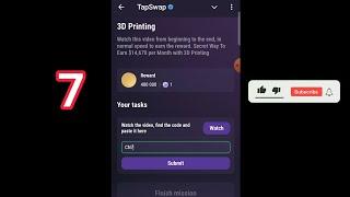 3D Printing | Tapswap Code | Secret Way To Earn $14,670 per Month with 3D Printing