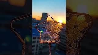 An amazing phenomenon at a temperature of  30 °️