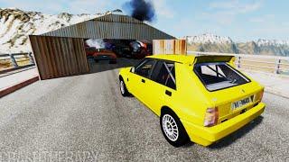 PILE UP Parking Crashes BeamNG Drive CrashTherapy