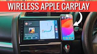 How to get Wireless Apple Carplay in 5 seconds! Carlizem Wireless Android Auto/Apple Carplay Adapter