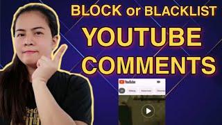 How to BLOCK or BLACKLIST Certain  Words on Youtube|Xris Tutorials