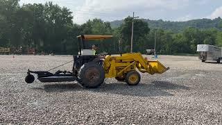 MF-30 Industrial Tractor w/ MF-34 Front Loader