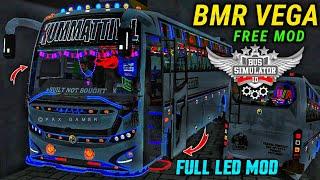 NEW BMR VEGA MOD FOR BUS SIMULATOR INDONESIA | FREE MOD | NEW BUS MOD GOR BUSSID | #bussidmods