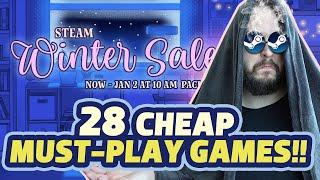 Steam WINTER SALE 2024! 28 Cheap Must-Play Games!